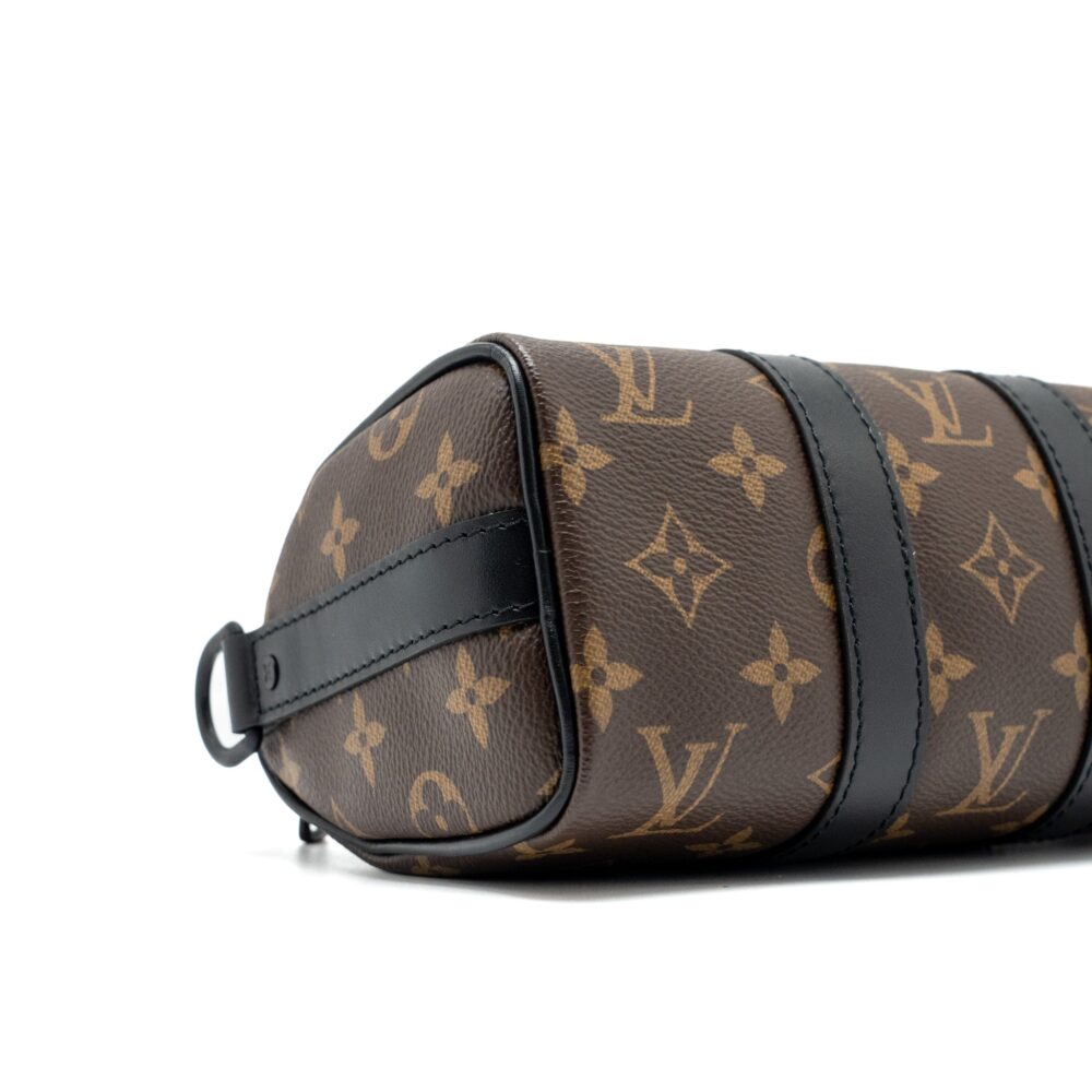 AAA Replica Louis Vuitton LV KEEPALL XS ZOOM WITH FRIENDS MONOGRAM CANVAS BLACK HARDWARE (NEW VERSION)