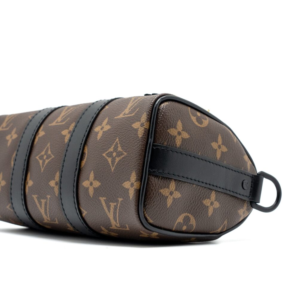 AAA Replica Louis Vuitton LV KEEPALL XS ZOOM WITH FRIENDS MONOGRAM CANVAS BLACK HARDWARE (NEW VERSION)
