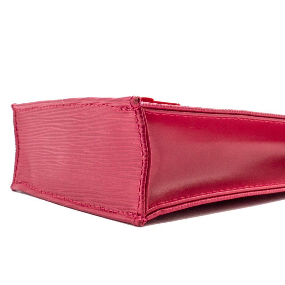 AAA Replica Louis Vuitton LV PETIT SAC PLAT EPI ROSE PONDICHERRY SHW