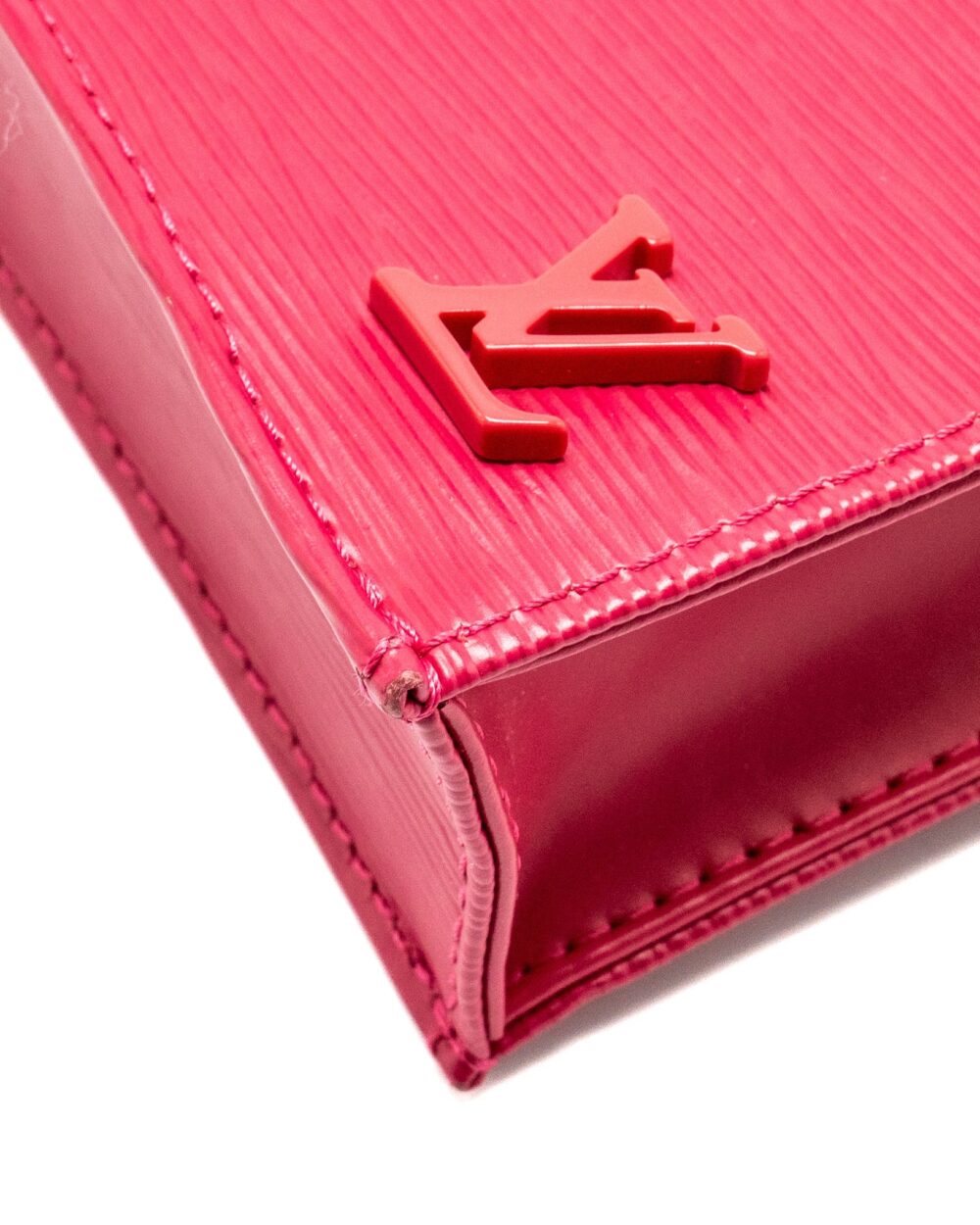 AAA Replica Louis Vuitton LV PETIT SAC PLAT EPI ROSE PONDICHERRY SHW