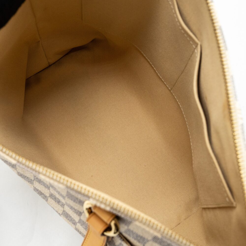AAA Replica Louis Vuitton LV TOTE BAG DAMIER AZUR GHW
