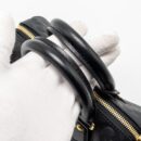 AAA Replica Louis Vuitton LV SPEEDY 20 BANDOULIERE MONOGRAM EMPREINTE BLACK GHW