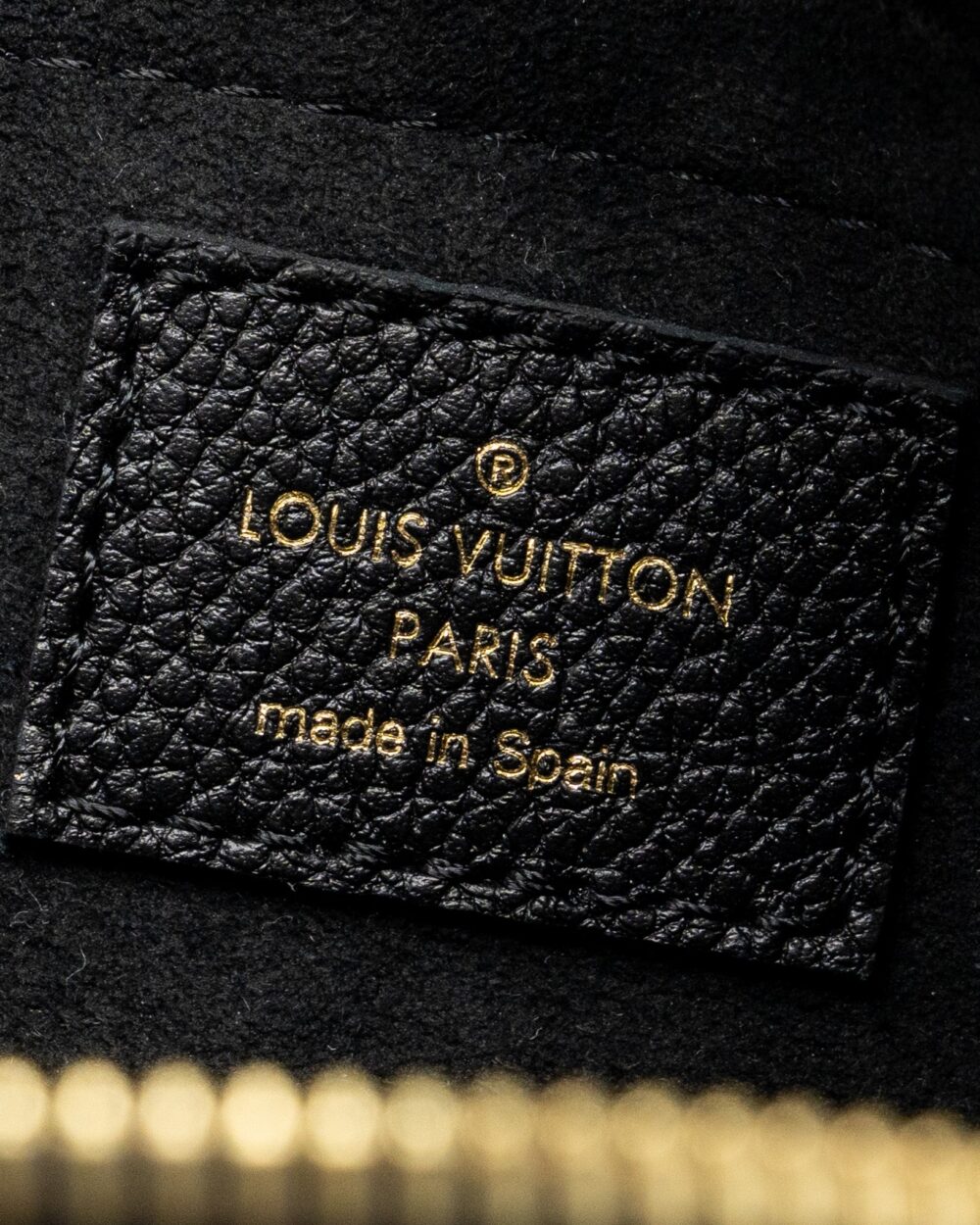 AAA Replica Louis Vuitton LV SPEEDY 20 BANDOULIERE MONOGRAM EMPREINTE BLACK GHW