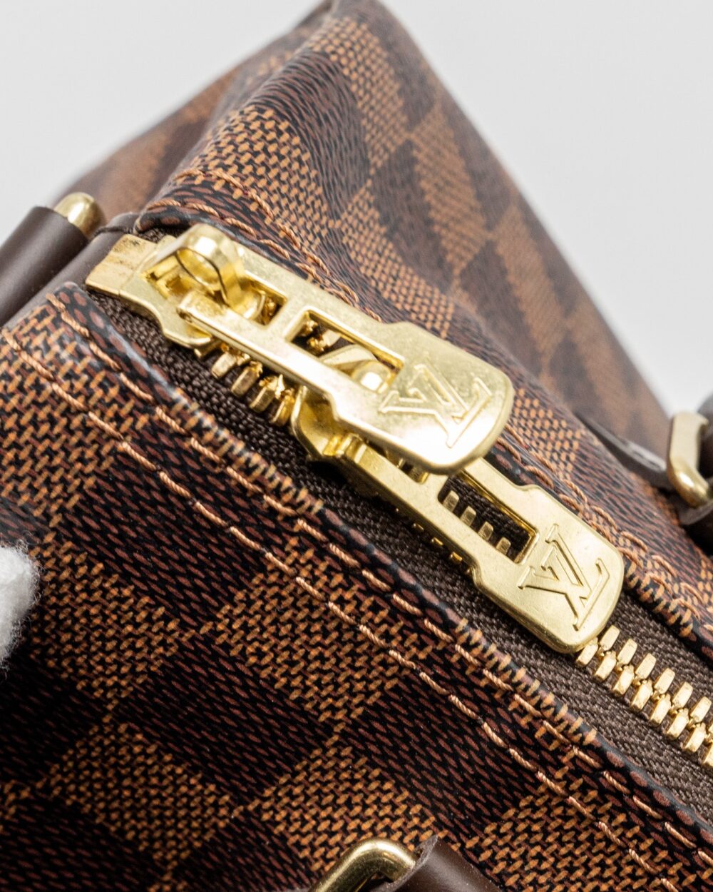 AAA Replica Louis Vuitton LV SPEEDY BANDOULIERE 25 DAMIER EBENE GHW