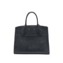 AAA Replica Louis Vuitton LV CITY STEAMER MM GRAINED CALFSKIN BLACK GHW