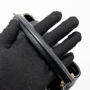 AAA Replica Louis Vuitton LV CAPUCINES MINI TAURILLON BLACK GHW