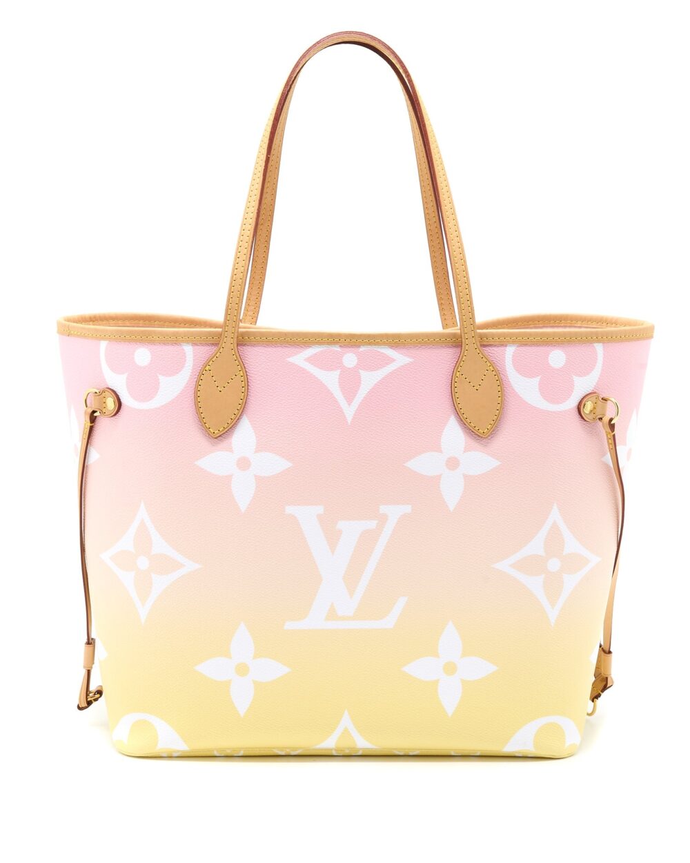 AAA Replica Louis Vuitton LV NEVERFULL MM BY THE POOL OMBRÉ ROSE GHW