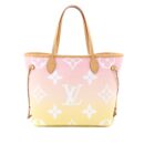 AAA Replica Louis Vuitton LV NEVERFULL MM BY THE POOL OMBRÉ ROSE GHW