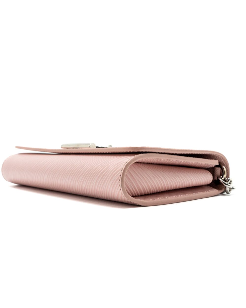AAA Replica Louis Vuitton LV TWIST CHAIN POUCH EPI ROSE BALLERINE SHW