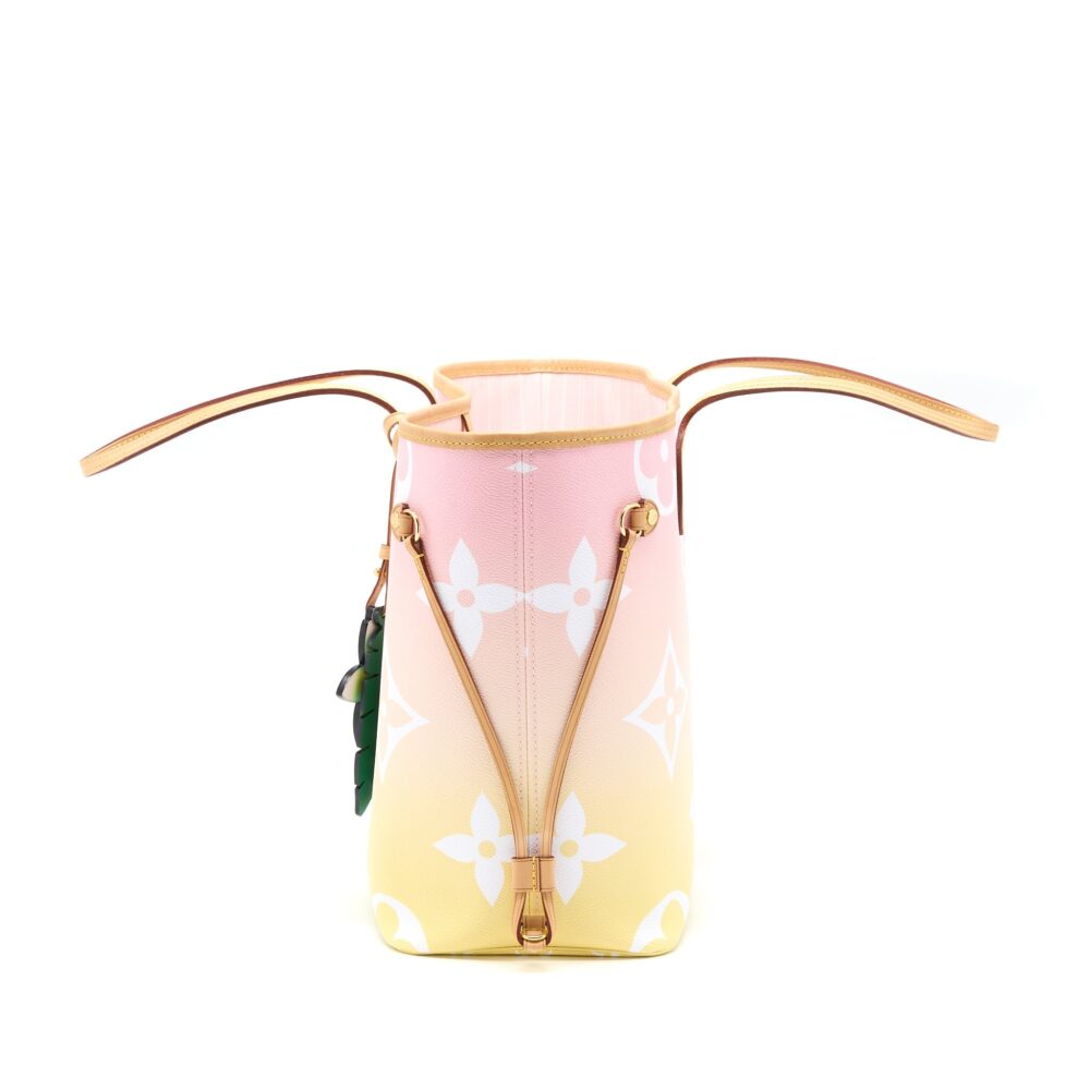 AAA Replica Louis Vuitton LV NEVERFULL MM BY THE POOL OMBRÉ ROSE GHW