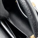 AAA Replica Louis Vuitton LV CAPUCINES MINI TAURILLON BLACK GHW
