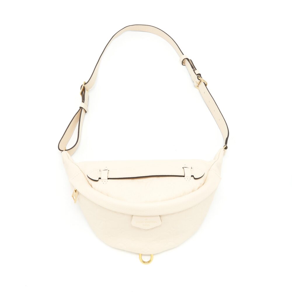 AAA Replica Louis Vuitton LV MONOGRAM EMPREINTE BUMBAG WHITE