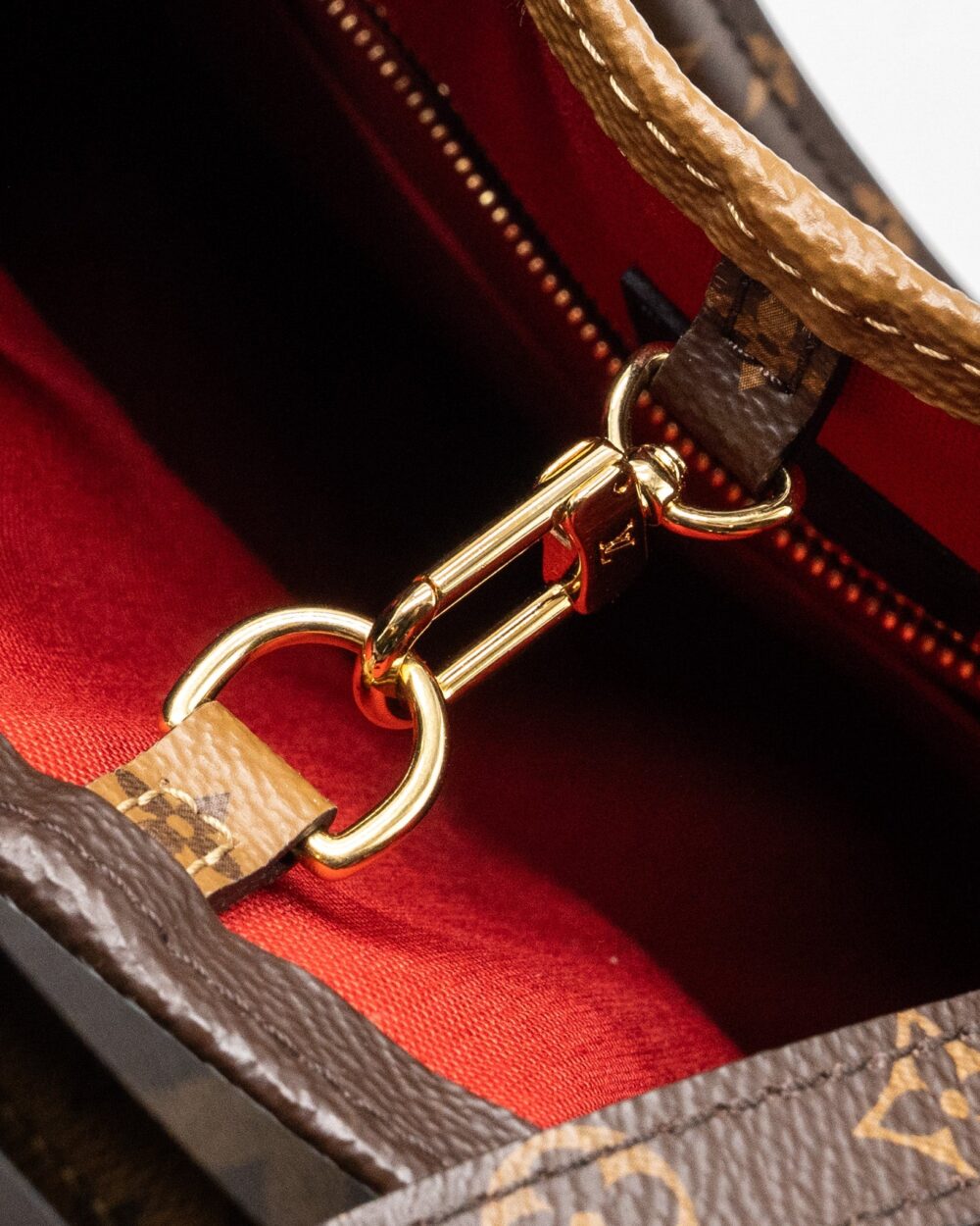 AAA Replica Louis Vuitton LV ONTHEGO GM MONOGRAM REVERSE CANVAS GHW