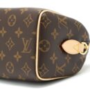 AAA Replica Louis Vuitton LV SPEEDY BANDOULIERE 20 MONOGRAM CANVAS WITH FUCHSIA STRAP GHW