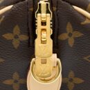 AAA Replica Louis Vuitton LV SPEEDY BANDOULIERE 20 MONOGRAM CANVAS WITH FUCHSIA STRAP GHW