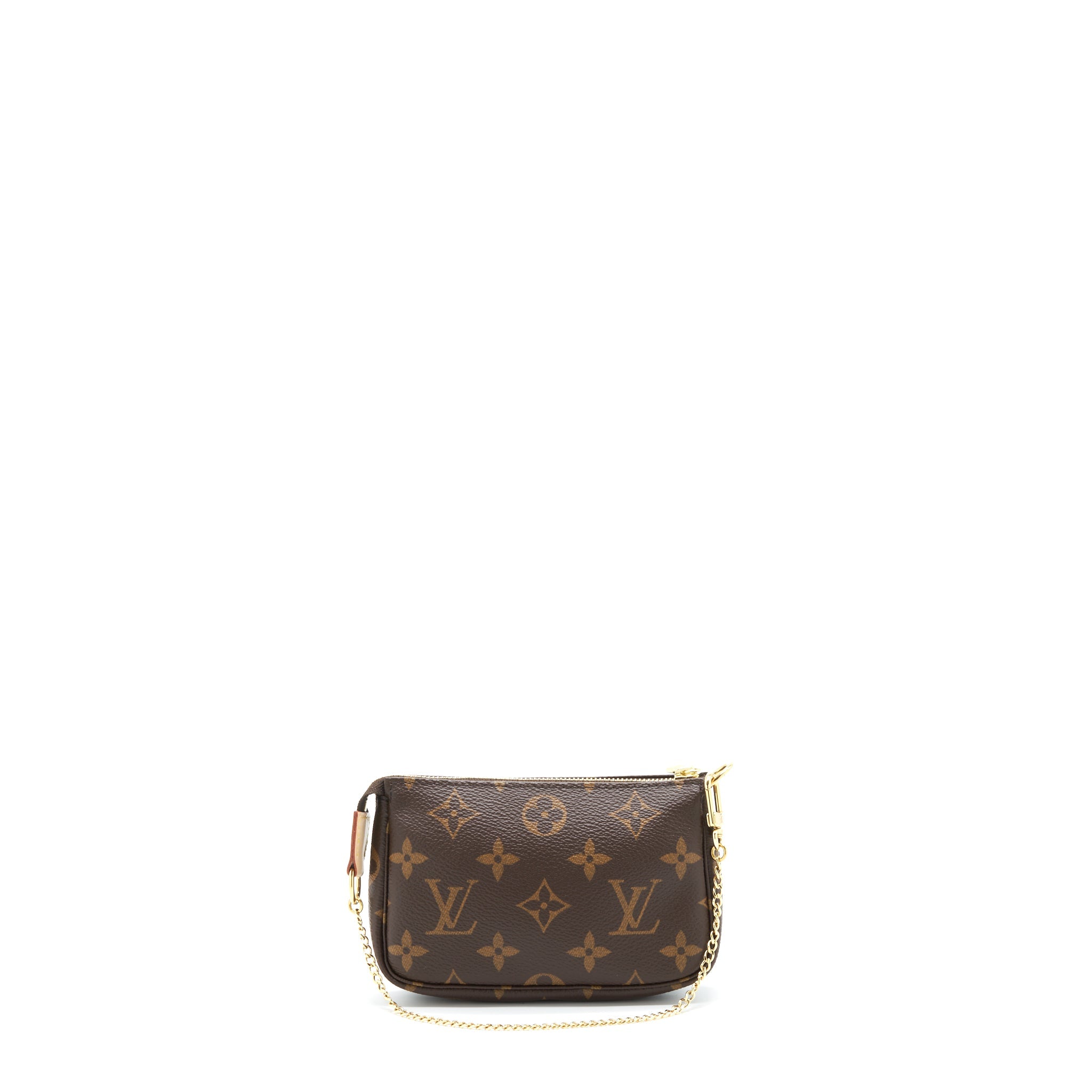 AAA Replica Louis Vuitton LV MINI POCHETTE MONOGRAM CANVAS GHW