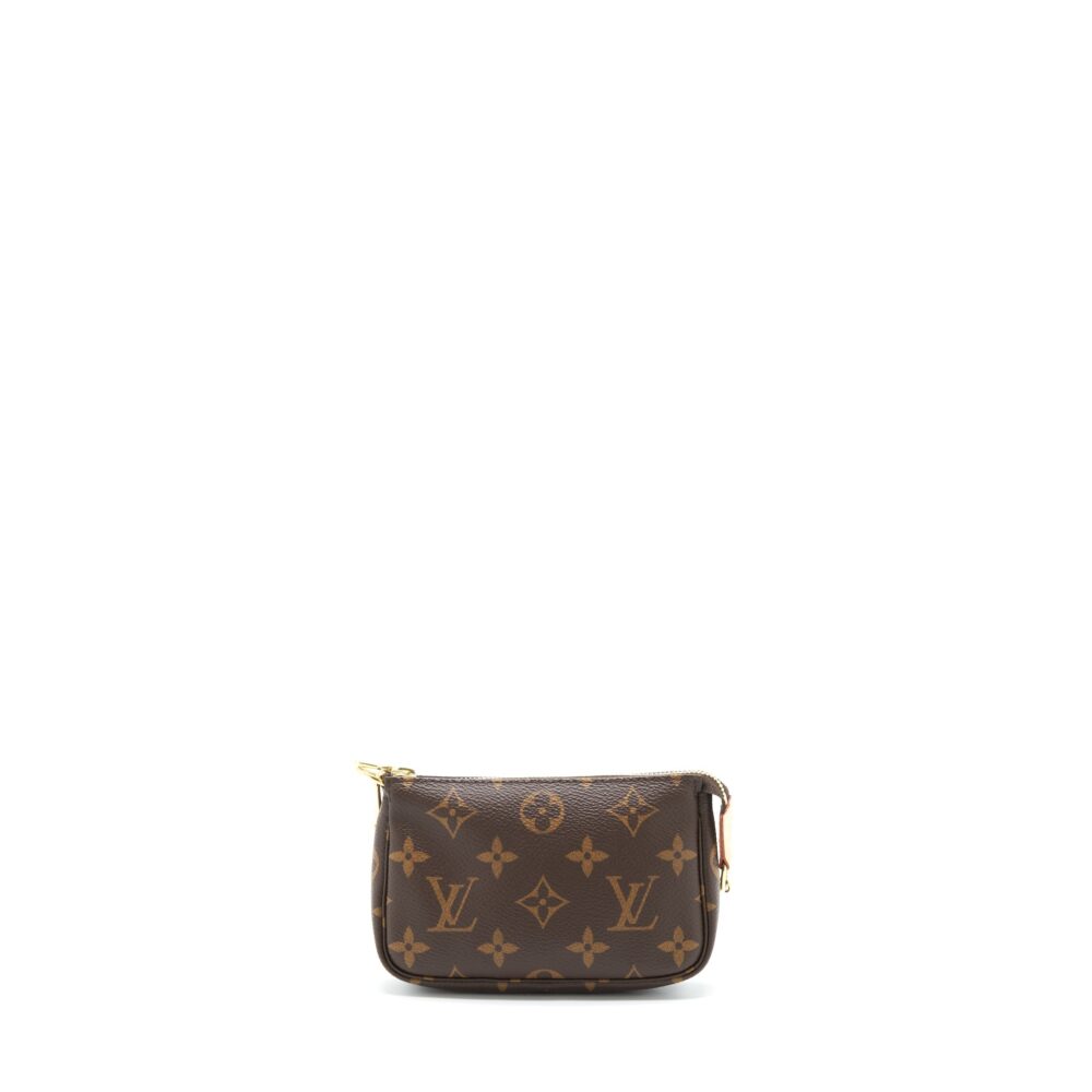 AAA Replica Louis Vuitton LV MINI POCHETTE MONOGRAM CANVAS GHW
