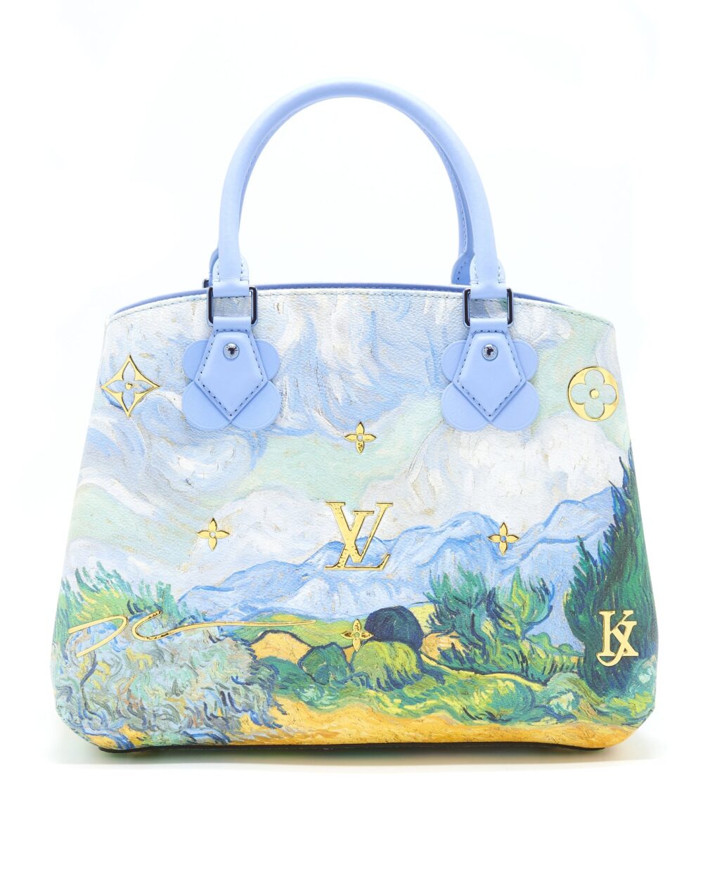 AAA Replica Louis Vuitton LV JEFF KOON VAN GOGH MONTAIGNE MM