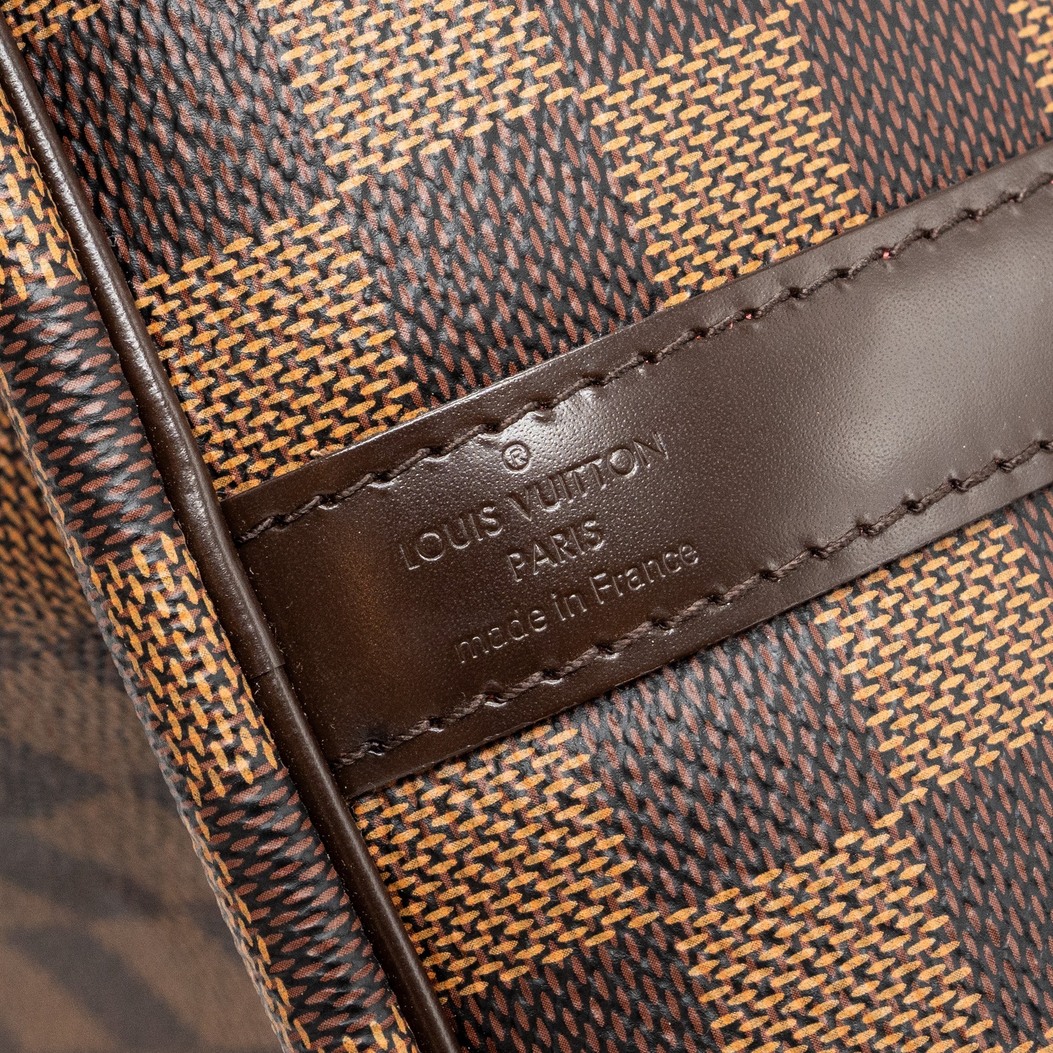 AAA Replica Louis Vuitton LV SPEEDY BANDOULIERE 30 DAMIER EBENE GHW