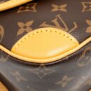 AAA Replica Louis Vuitton LV DIANE BAG WITH FUCHSIA STRAP MONOGRAM CANVAS GHW