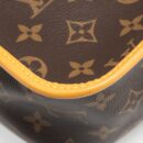 AAA Replica Louis Vuitton LV DIANE BAG WITH FUCHSIA STRAP MONOGRAM CANVAS GHW