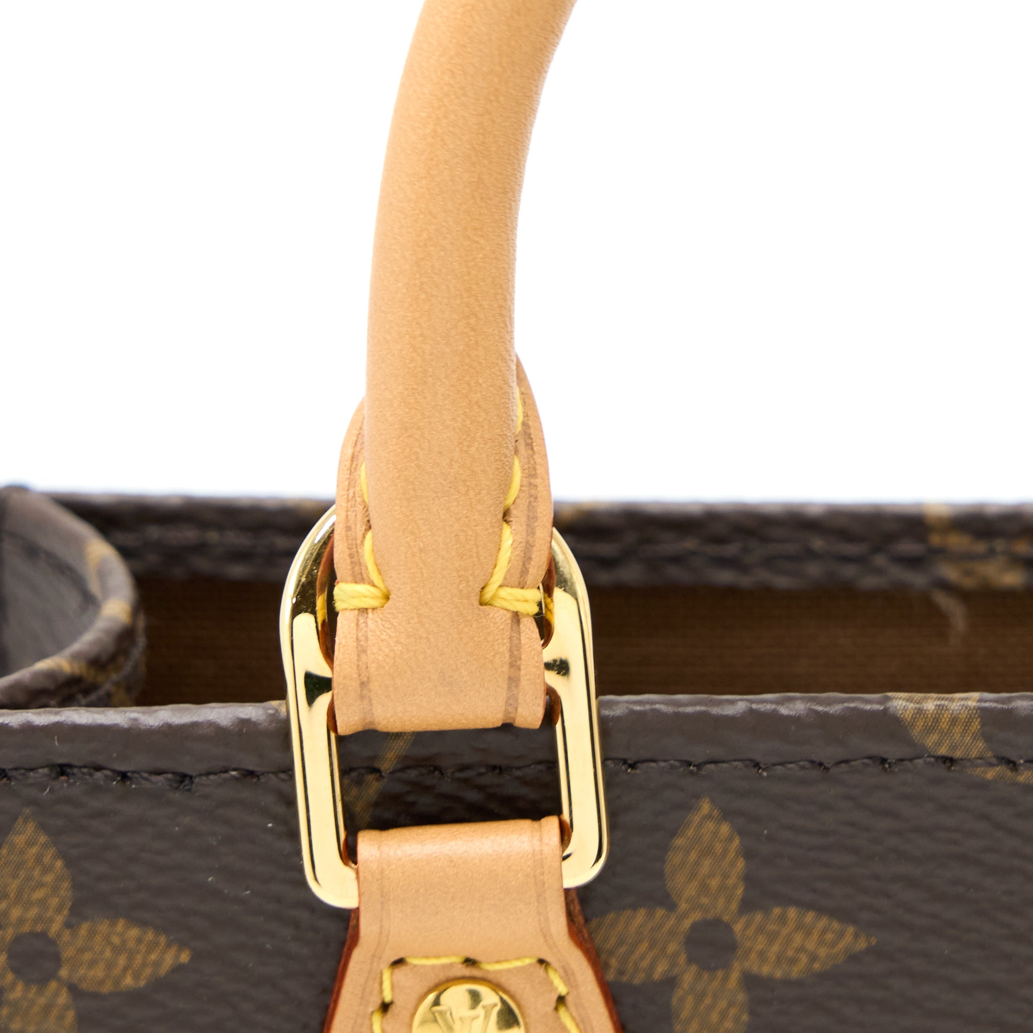 AAA Replica Louis Vuitton LV PETIT SAC PLAT MONOGRAM CANVAS GHW