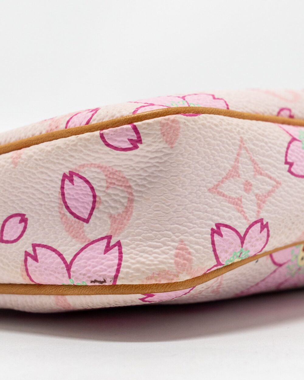 AAA Replica Louis Vuitton LV POCHETTE ACCESSORIES MURAKAMI CHERRY BLOSSOM PINK GHW
