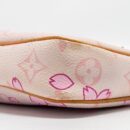 AAA Replica Louis Vuitton LV POCHETTE ACCESSORIES MURAKAMI CHERRY BLOSSOM PINK GHW
