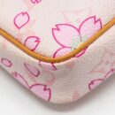 AAA Replica Louis Vuitton LV POCHETTE ACCESSORIES MURAKAMI CHERRY BLOSSOM PINK GHW