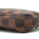 AAA Replica Louis Vuitton LV MINI POCHETTE DAMIER EBENE GHW