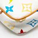 AAA Replica Louis Vuitton LV POCHETTE ACCESSORIES CANVAS WHITE MULTICOLOUR GHW
