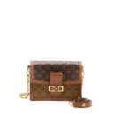 AAA Replica Louis Vuitton LV DAUPHINE MM MONOGRAM CANVAS GHW