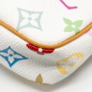 AAA Replica Louis Vuitton LV POCHETTE ACCESSORIES CANVAS WHITE MULTICOLOUR GHW