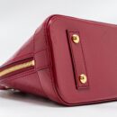 AAA Replica Louis Vuitton LV ALMA BB PATENT INDIAN ROSE GHW