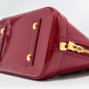 AAA Replica Louis Vuitton LV ALMA BB PATENT INDIAN ROSE GHW