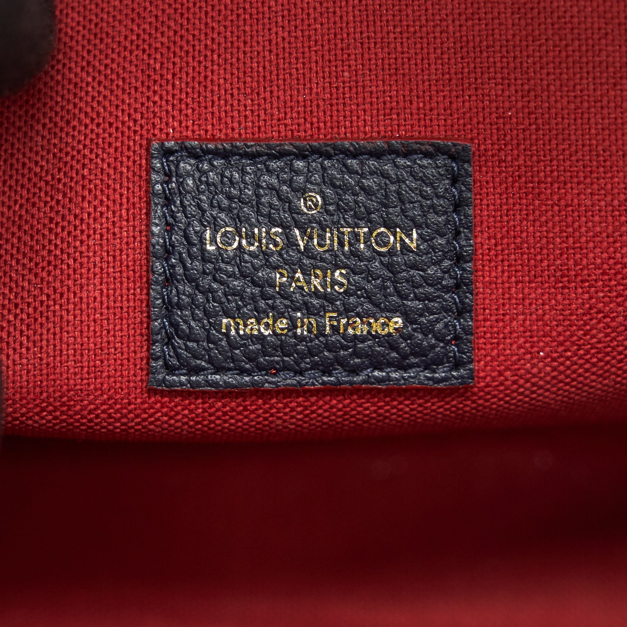 AAA Replica Louis Vuitton LV FELICIE POCHETTE MONOGRAM EMPREINTE LEATHER MARINE ROUGE