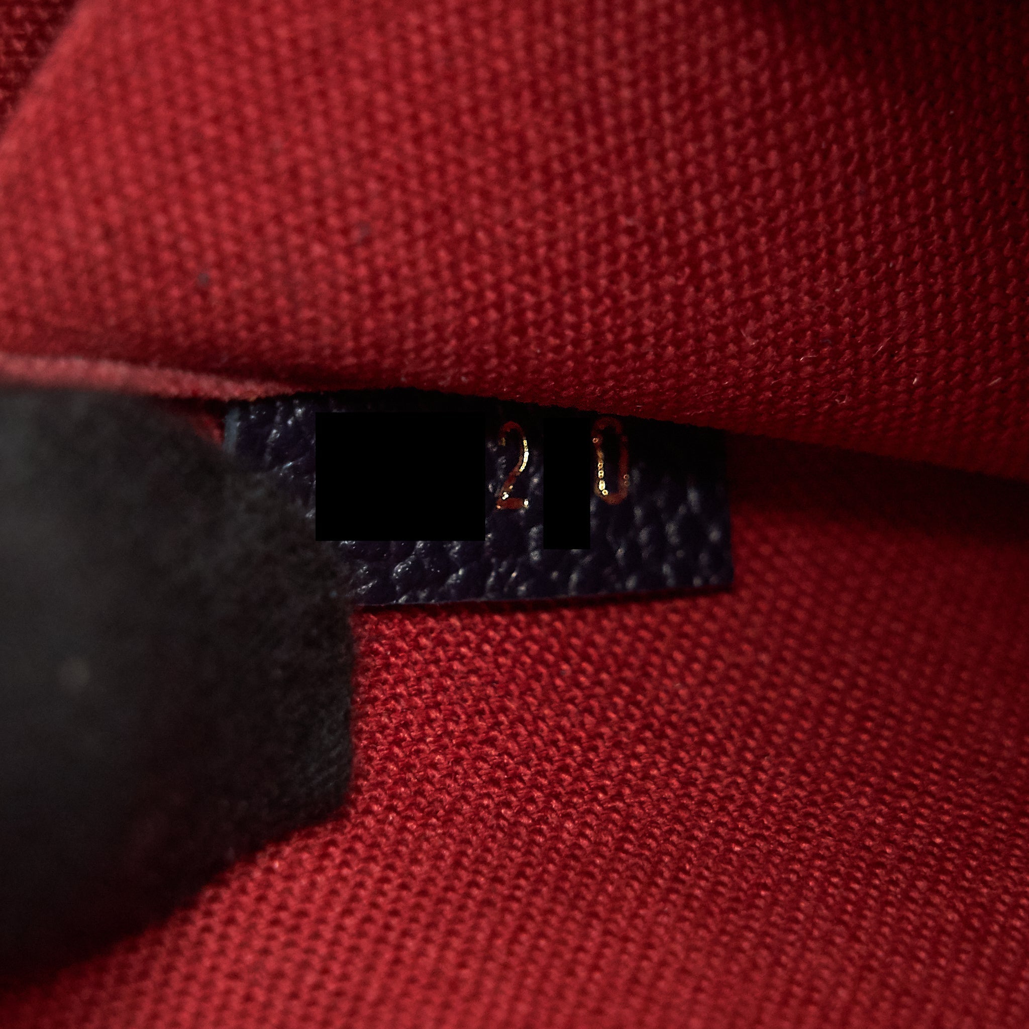 AAA Replica Louis Vuitton LV FELICIE POCHETTE MONOGRAM EMPREINTE LEATHER MARINE ROUGE