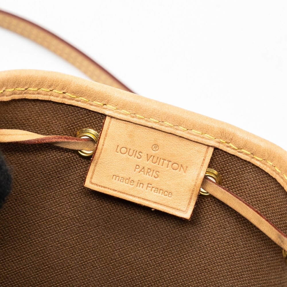 AAA Replica Louis Vuitton LV NANO NOE MONOGRAM CANVAS GHW