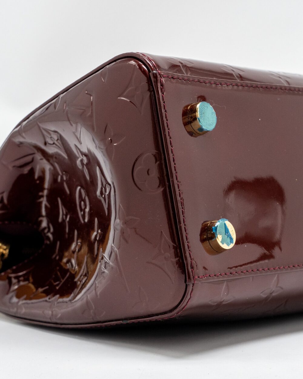 AAA Replica Louis Vuitton LV VERNIS BREA PATENT BURGUNDY AMARANTE GHW
