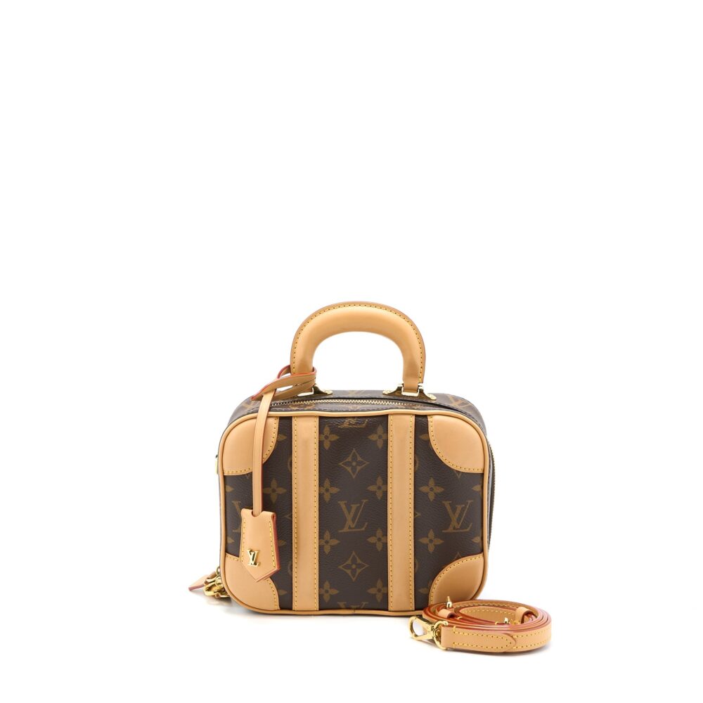 AAA Replica Louis Vuitton LV MINI LUGGAGE MONOGRAM CANVAS GHW