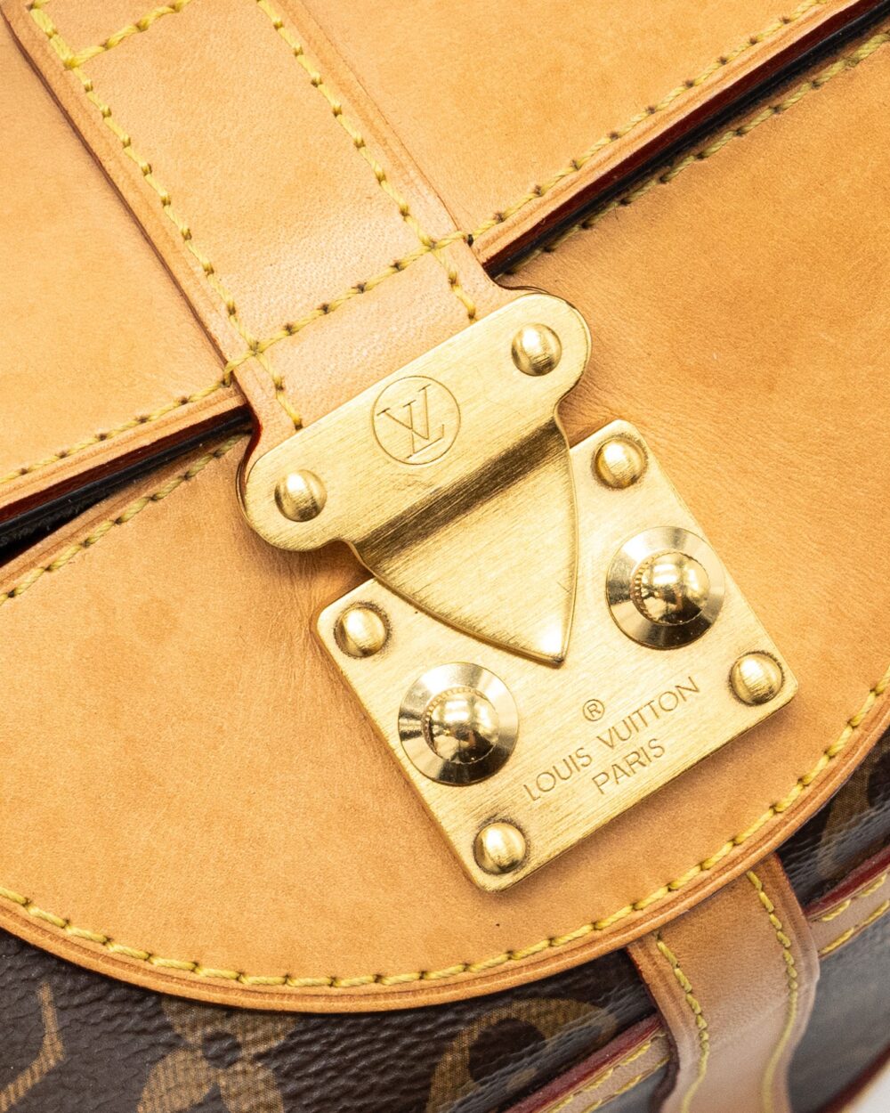 AAA Replica Louis Vuitton LV DUFFLE BAG MONOGRAM CANVAS GHW(NEW VERSION)
