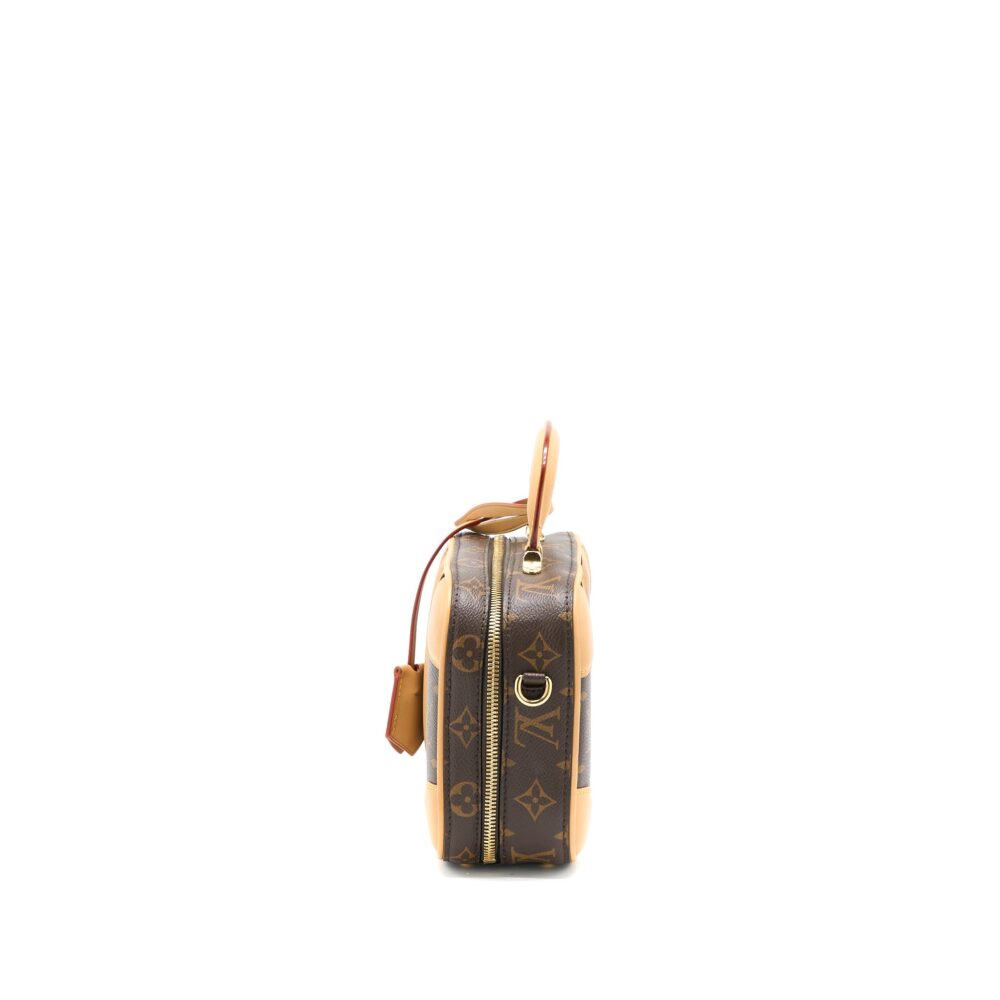 AAA Replica Louis Vuitton LV MINI LUGGAGE MONOGRAM CANVAS GHW