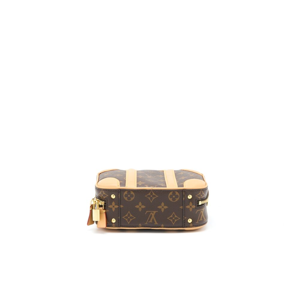 AAA Replica Louis Vuitton LV MINI LUGGAGE MONOGRAM CANVAS GHW