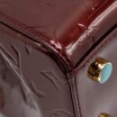 AAA Replica Louis Vuitton LV VERNIS BREA PATENT BURGUNDY AMARANTE GHW