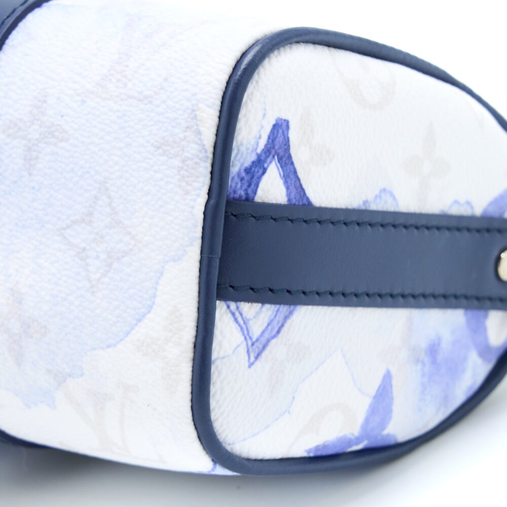 AAA Replica Louis Vuitton LV KEEPALL XS MONOGRAM WATERCOLOUR BLUE CANVAS SHW