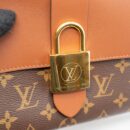 AAA Replica Louis Vuitton LV LOCKY BB MONOGRAM CANVAS/CARAMEL GHW