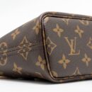 AAA Replica Louis Vuitton LV NEVERFULL BB BEIGE STRAP MONOGRAM CANVAS GHW