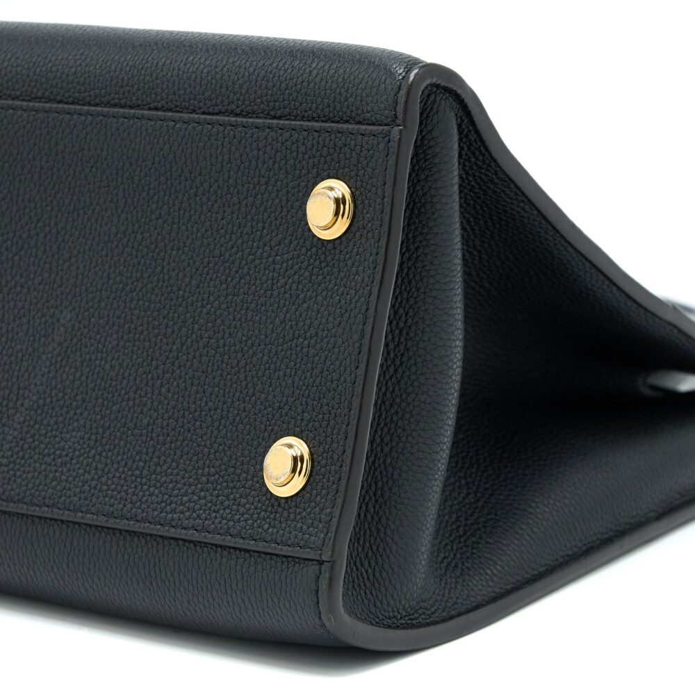 AAA Replica Louis Vuitton LV CITY STEAMER MM GRAINED CALFSKIN BLACK GHW