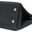 AAA Replica Louis Vuitton LV CITY STEAMER MM GRAINED CALFSKIN BLACK GHW
