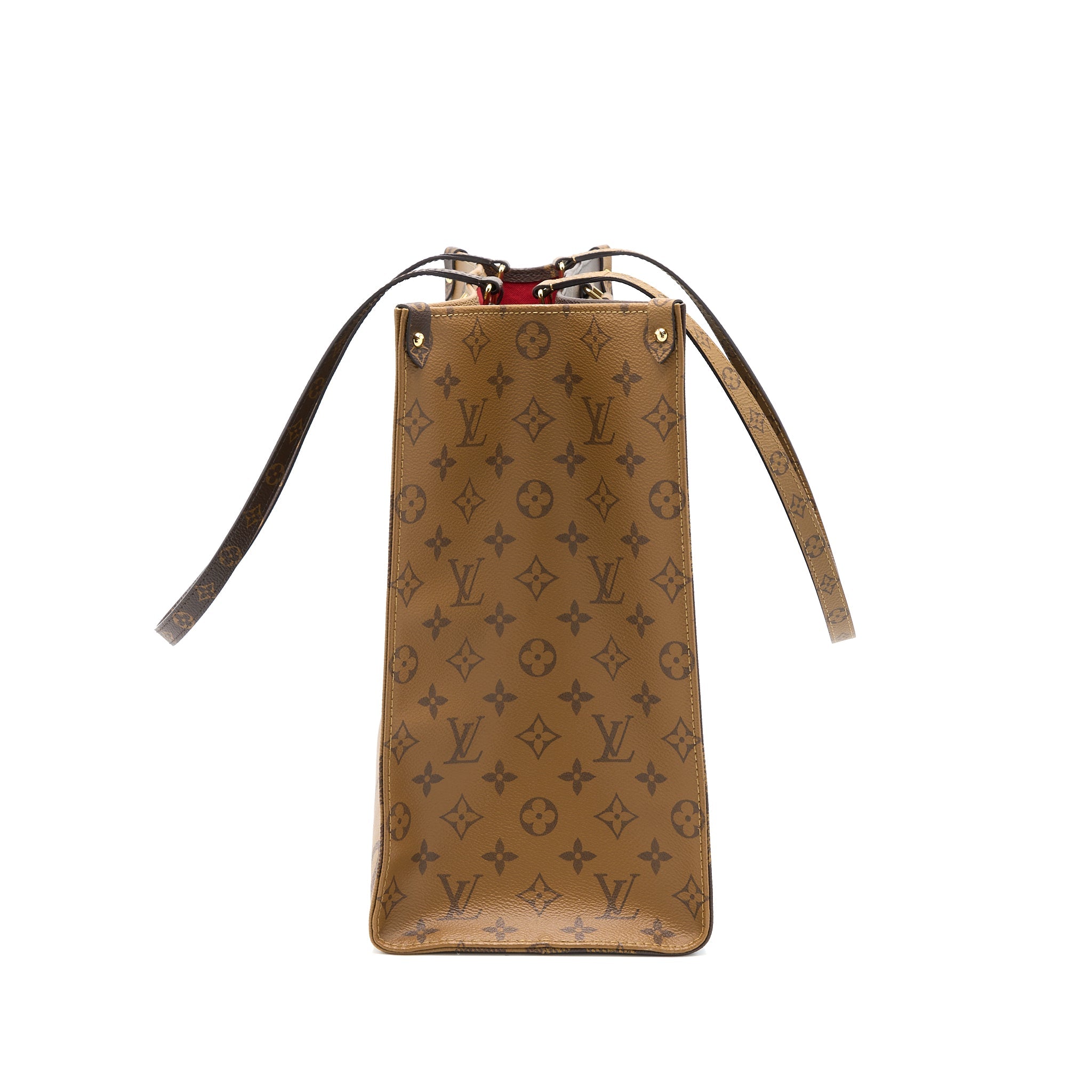 AAA Replica Louis Vuitton LV ON THE GO GM MONOGRAM REVERSE CANVAS GHW
